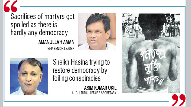 Desire for democracy ‘still unmet’
