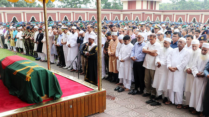 Ershad passes away
