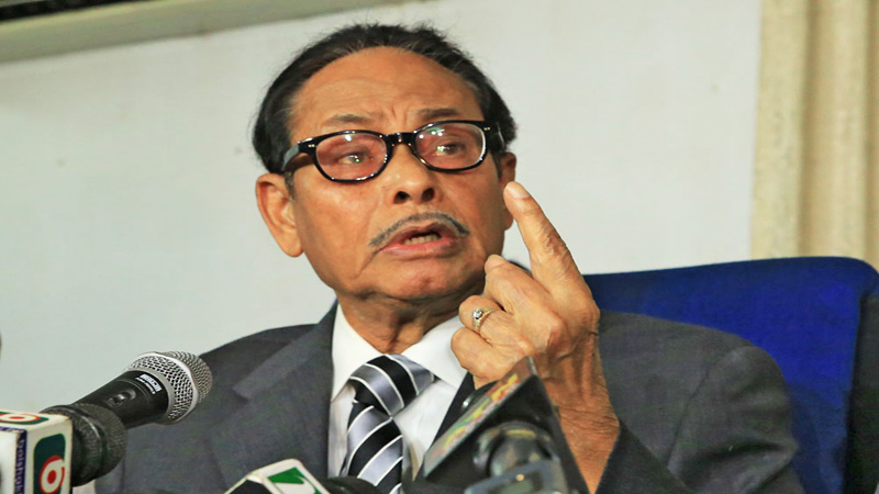 Ershad in fire-fighting move