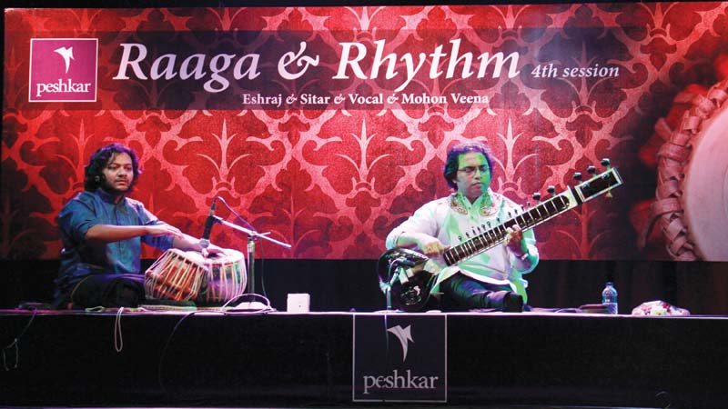 Eshraj, Sitar, Mohon Veena captivate audience