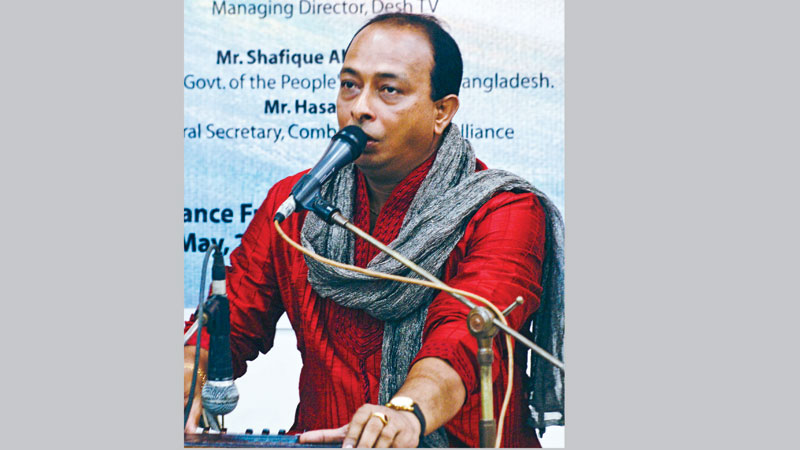 Evening of Ghazal with Manzurul at AFD today