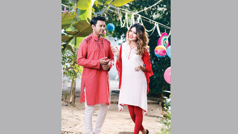 Exclusive Baishakhi collection at Grameen Uniqlo