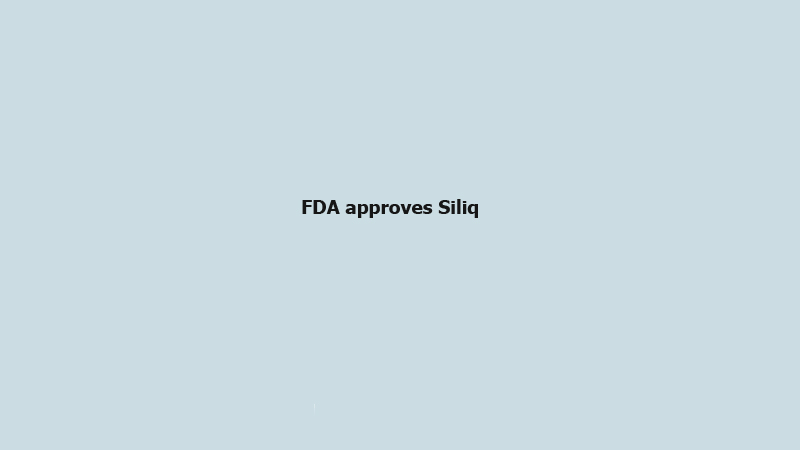FDA approves Siliq