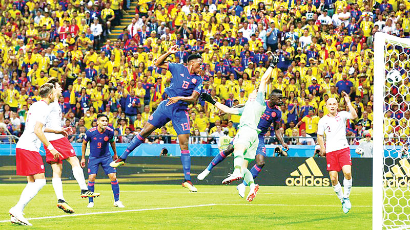 Falcao, Cuadrado and Mina star as Colombia break Polish hearts