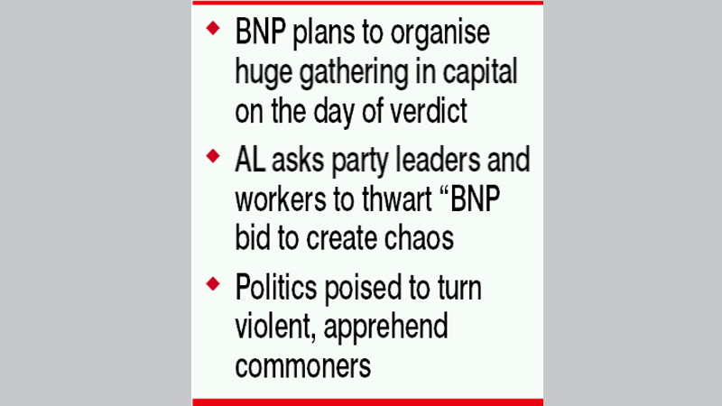 Concern grows over 
February 8 verdict