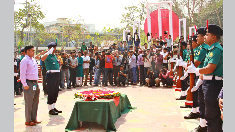 Ferdousi Priyabhashini laid to eternal rest