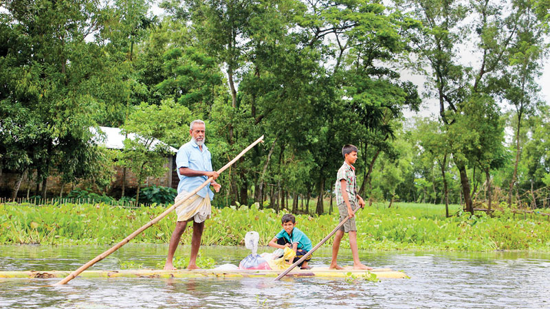 Diarrhoea epidemic 
looms large