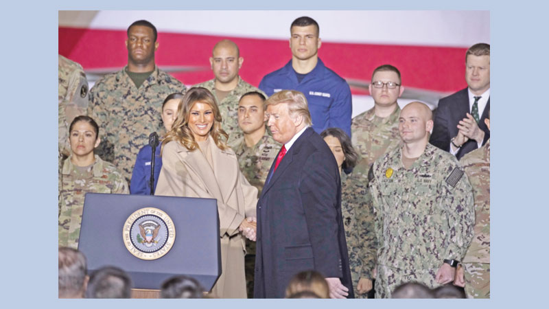 Donald Trump heads to Florida while impeachment trial still cloudy