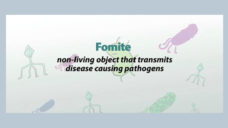 Fomite: A common object of transmission of infection