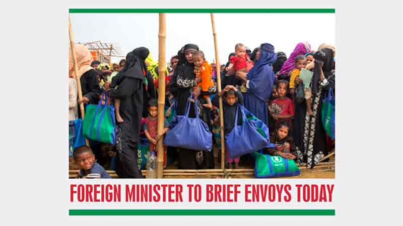 Fresh moves on to send Rohingyas back home