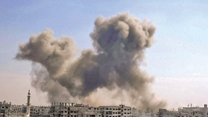 Fresh rocket fire on Syria kills 13