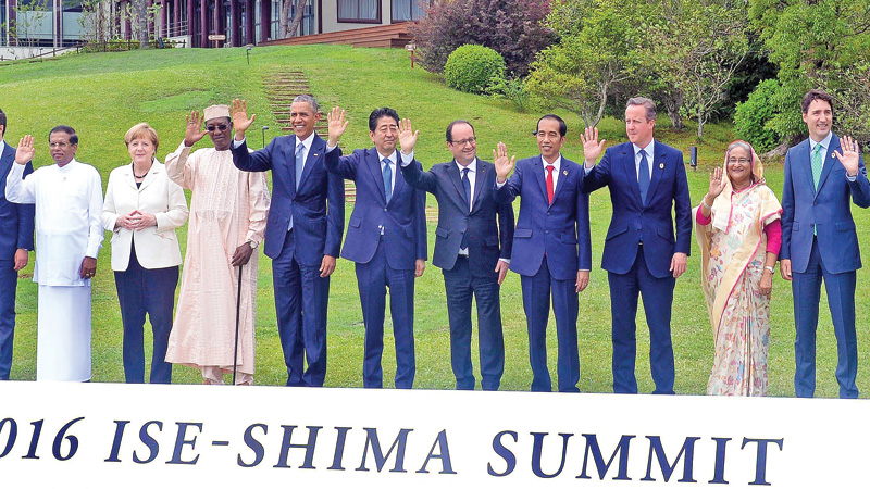 The G7 summit