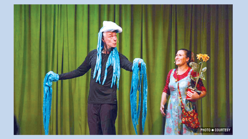 German theatre troupe stages play at Goethe-Institut