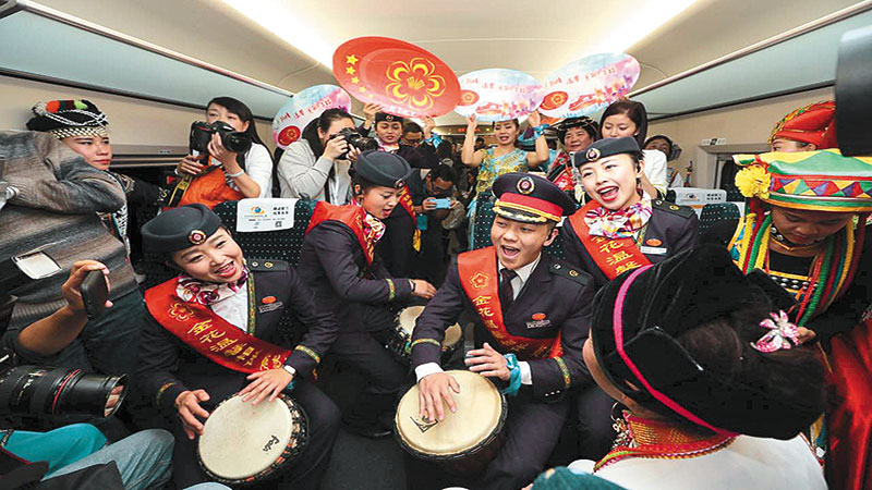 Yunnan enters the high-speed rail era