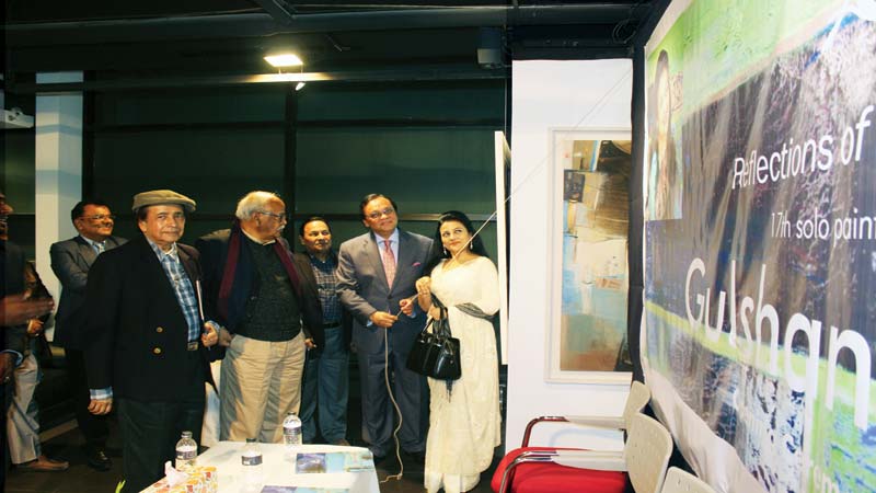 Gulshan Hossain�s 17th solo exhibition at Athena Gallery