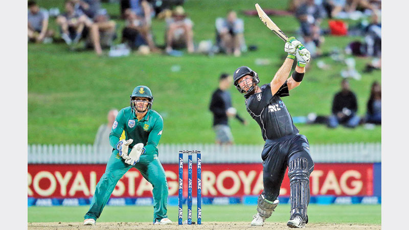 Guptill’s 180 helps NZ level ODI series