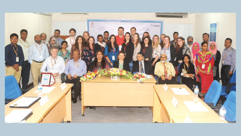 HE Charlotta Schlyter, Swedish Ambassador praises icddr,b 