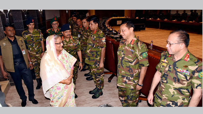 Entrust efficient, patriotic officers with higher commands