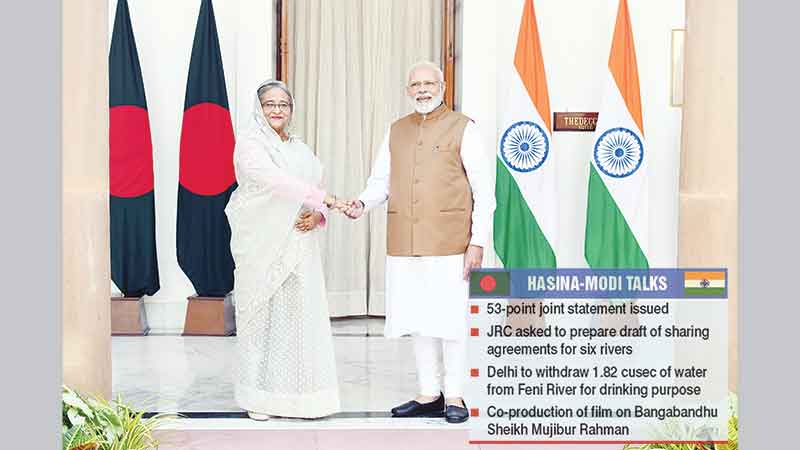 People await early signing of Teesta deal, Hasina tells Modi