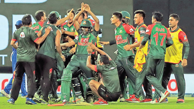 Bangladesh have to play tough 
cricket in final, says Mash