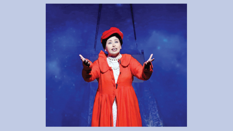 Mono-drama ‘Helen Keller’ 
on BSA stage today