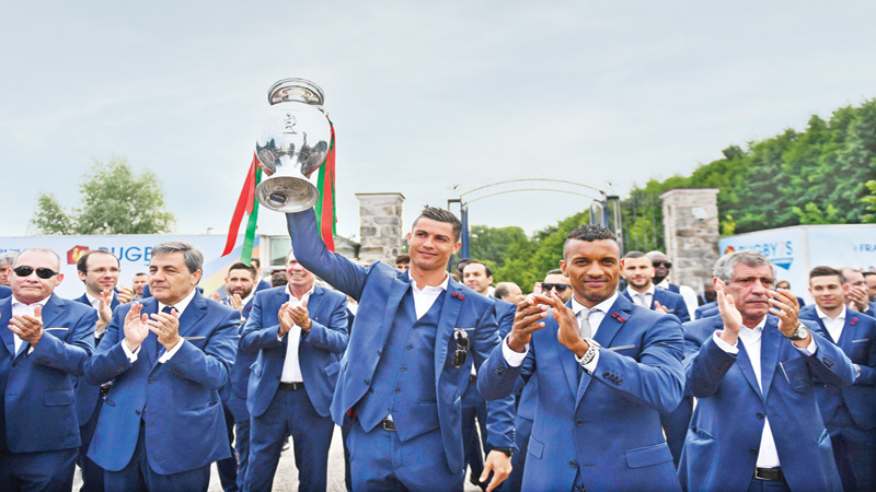 Hero’s welcome for Portugal after wining Euro title