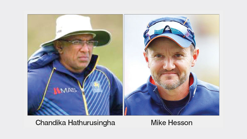 Hesson, Hathurusingha in contention