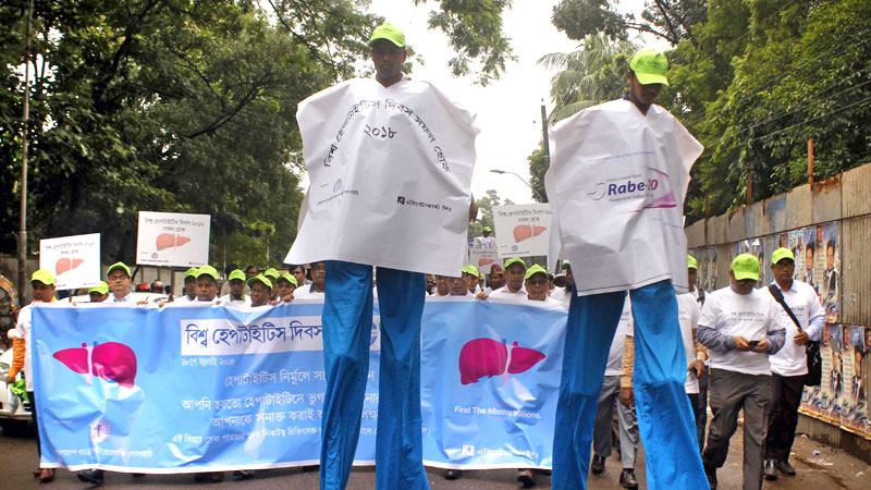 High prevalence 
of hepatitis