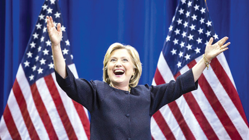 Hillary makes history as Democrat nominee