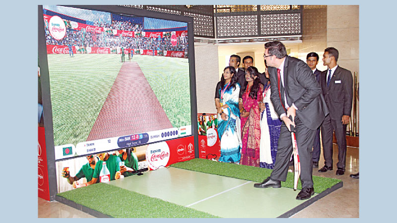 ‘Hit & Win Cricket Competition’
at Radisson Blu Dhaka