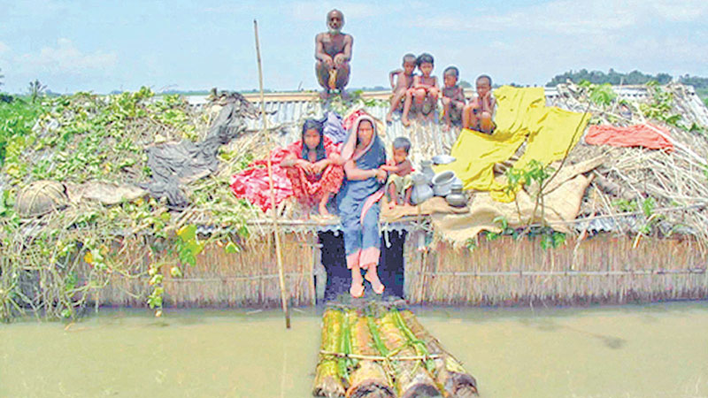 How climatic variability affects ‘human-ecology’ in coastal belt