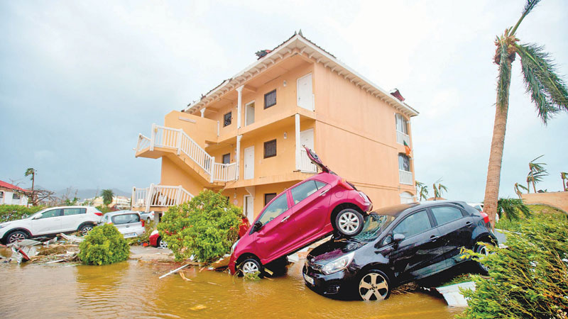 9 die as Irma rips through Caribbean
