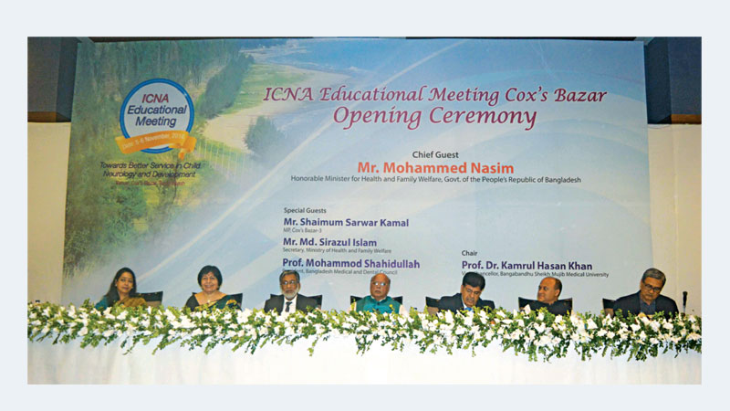 ‘ICNA Educational Meeting’ on Child Neurology and Development held in Cox’s Bazar