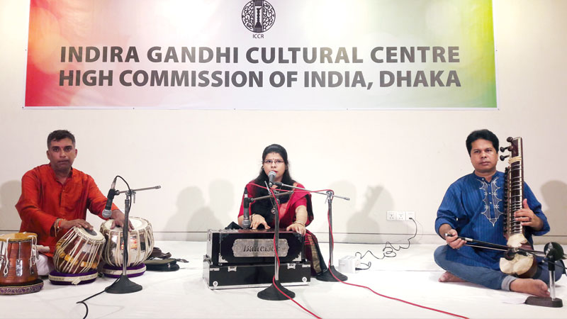 IGCC’s Rabindra Sangeet, tabla recital evening held at Nat’l Museum