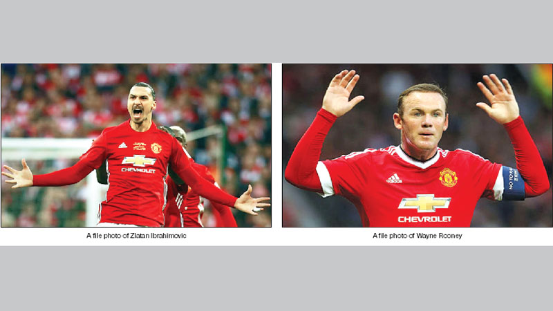 ManU in suspense over Ibra, Rooney futures