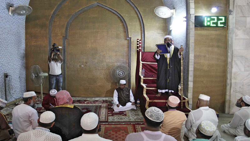 Imams deliver ‘khutba’ against militancy, terrorism