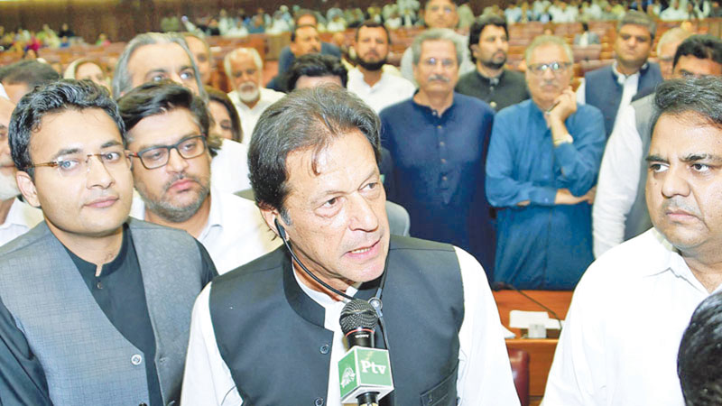 Imran  elected Pakistan PM