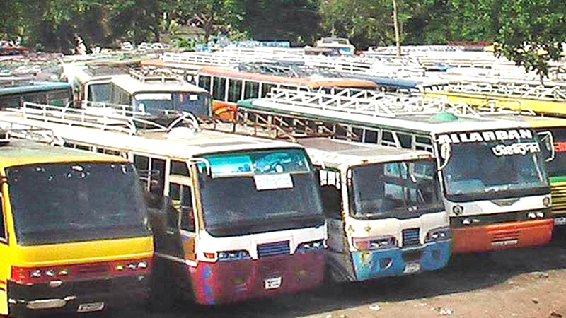 Indefinite bus strike in Barishal   