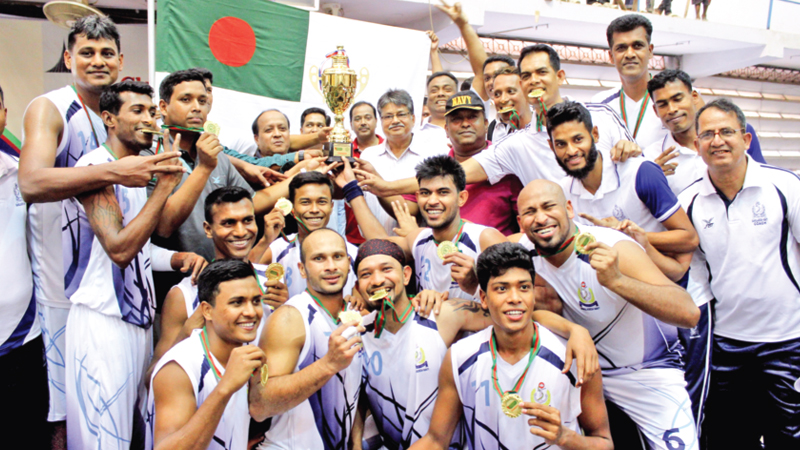 Navy  become unbeaten champions