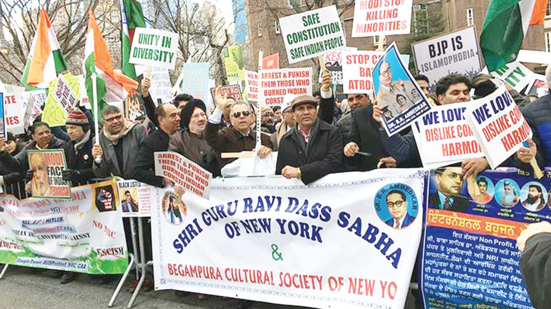 Thousands protest in US cities against India citizenship law