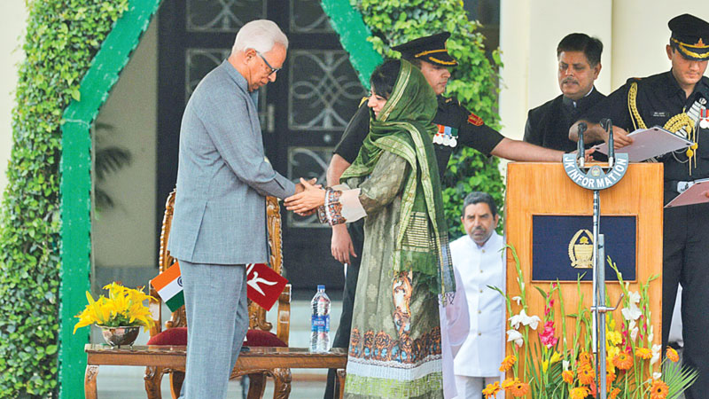 Indian Kashmir gets first woman CM