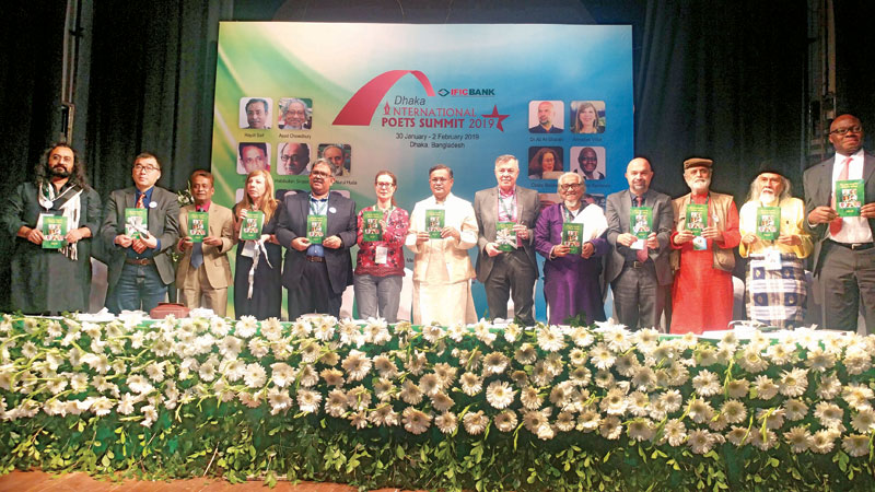 Seven poets from abroad honoured with ‘Kathak Literary Award’