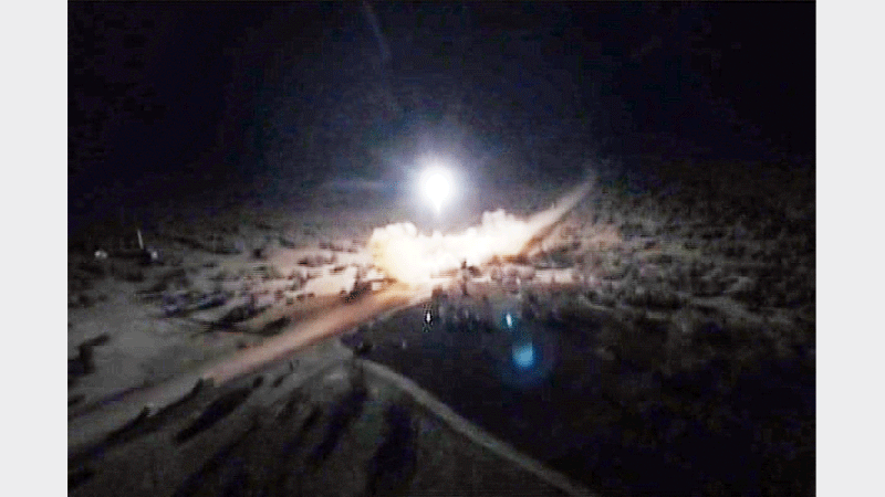 Iran attacks US bases in Iraq
