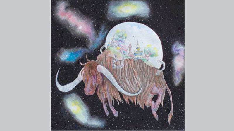 Iranian artist Sarah Hojjati’s solo art show at Shilpangan