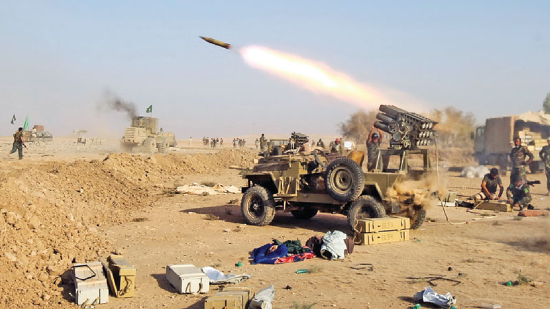 Advancing Iraqi forces eye 
Mosul city limits