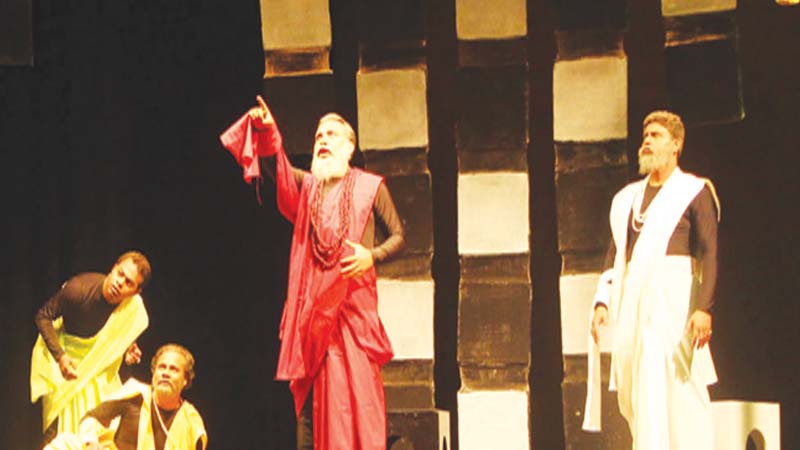 Kanthashilon stages �Ja Nei Bharatey� at BSA today