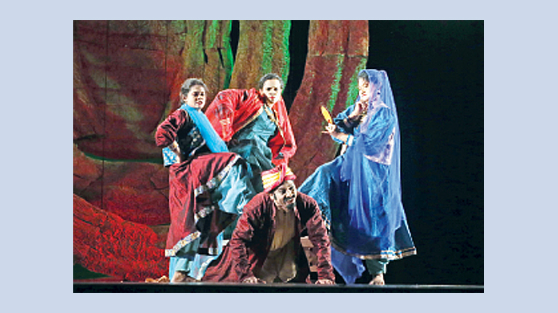 ‘Jadur Latim’ staged at Mahila Samiti