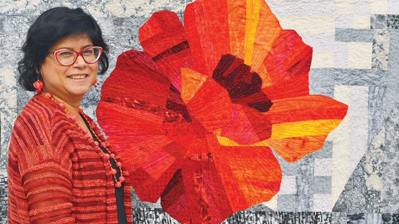 Jahan Afroz’s solo exhibition on quilt at Gallery Twenty One