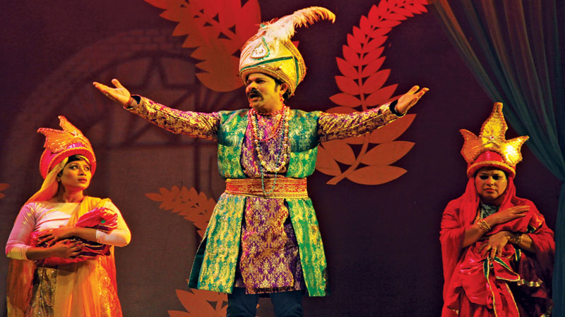 Theatre (Bailey Road) stages �Kuhakjal� at BSA today