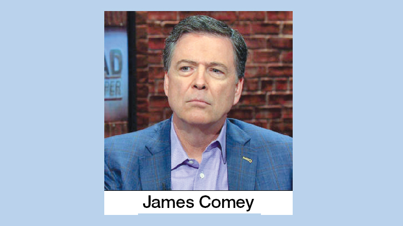 Ex-FBI head urges to vote Democratic